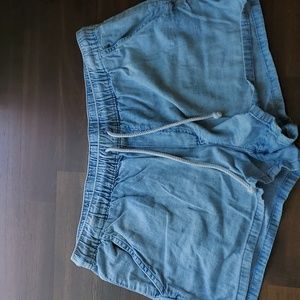 Aerie cotton drawstring shorts